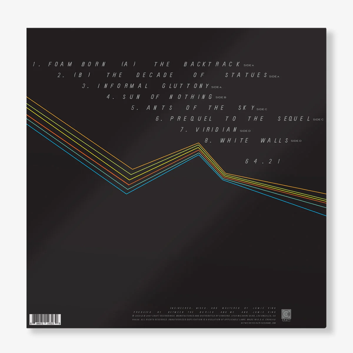 欧12” Between The Buried &amp; Me Between The Buried And Me CR00313 Craft Recordings /00250 Amazon.com: The Blue Nowhere: CDs & Vinyl